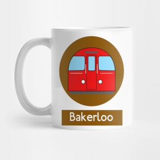 London Underground Subway Bakerloo Mug